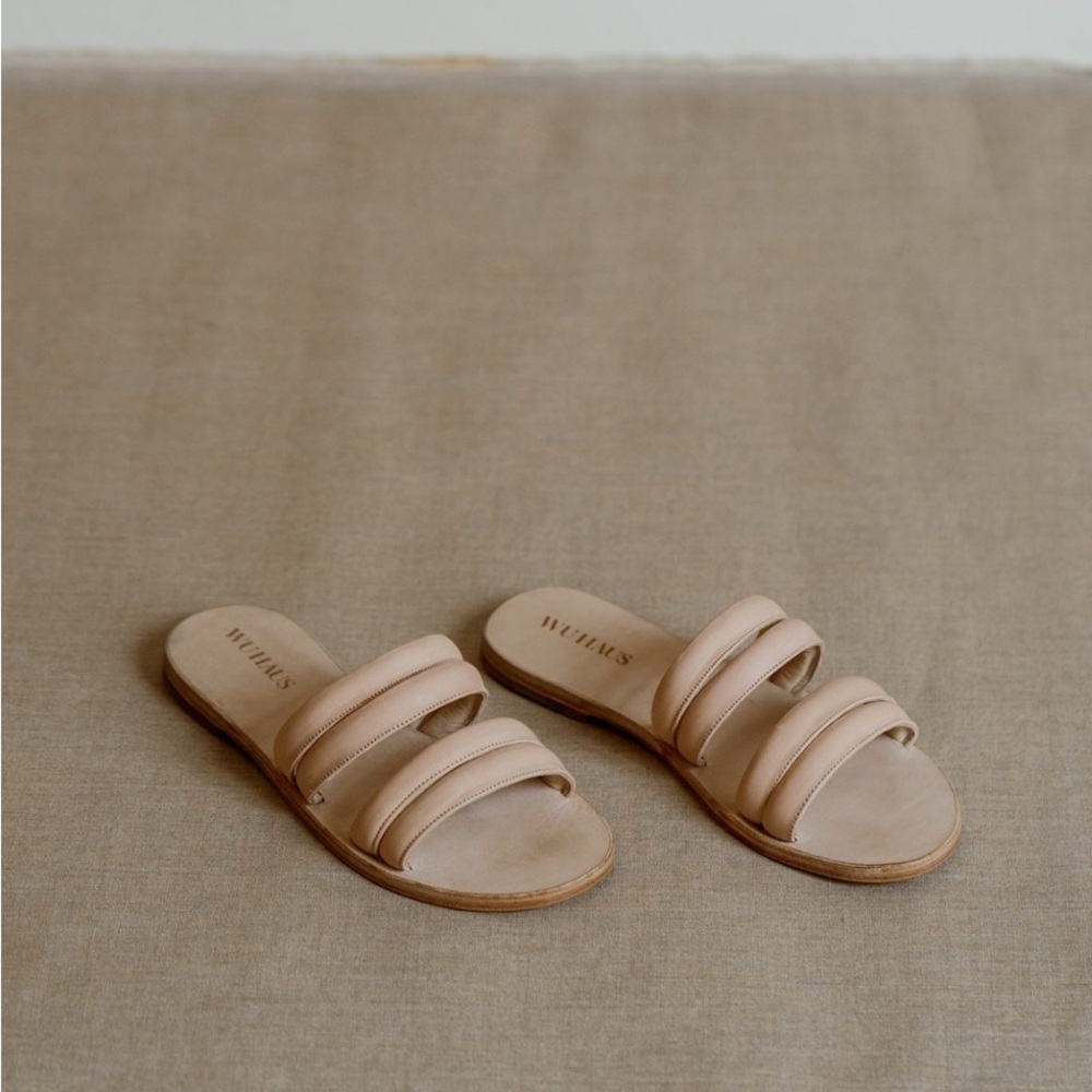 Wu Haus Handmade Natural Leather Sandals